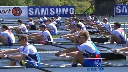 Aviron : le quatre sans barreur français, champion du monde à Karapiro