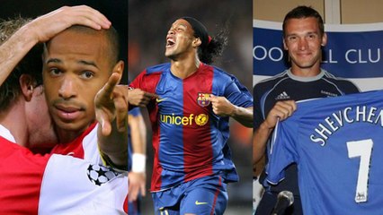 Veja os 10 jogadores mais valiosos do mundo em 2006