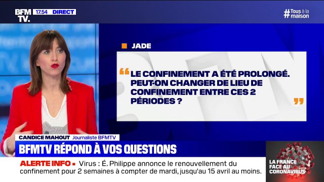 Peut-on changer de lieux de confinement avant le renouvellement ? BFMTV répond à vos questions