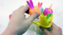 Cutting Big Egg Colors Kinetic Sand Toys Learn Colors Slime Ice Cream Clay Toys For Kids