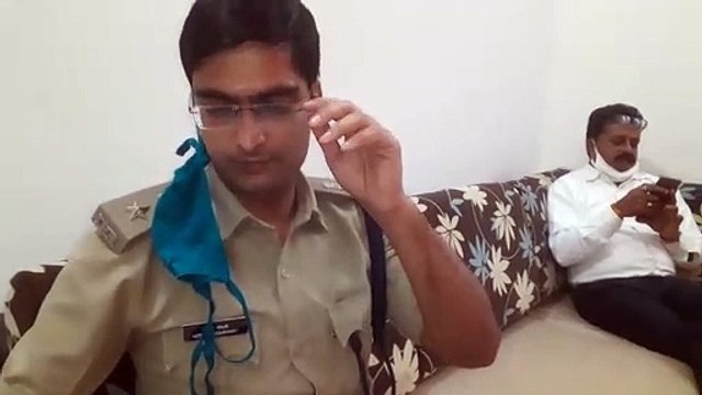 मंदसौर: एसपी ने की मीडिया से चर्चा, जिले कि जनता को दिया धन्यवाद