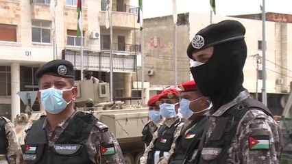 القوات المسلحة الأردنية تنتشر في إربد وتعزلها