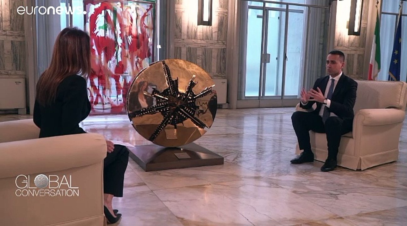 COVID-19 crisis is an 'enormous responsability' for the EU, Italy's Luigi Di Maio tells Euronews