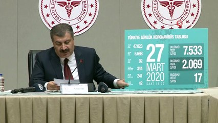 Sağlık Bakanı Koca; Bugün Kaybettiğimiz 17 Kişiyle Can Kaybımız 92'yi Buldu