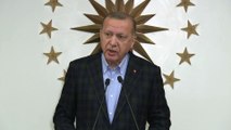 Cumhurbaşkanı Erdoğan: 'Hiçbir musibetin bizim gücümüzden büyük olmadığı inancıyla Kovid 19 ile mücadelemizi milletimizle birlikte kararlılıkla sürdürüyoruz' - İSTANBUL