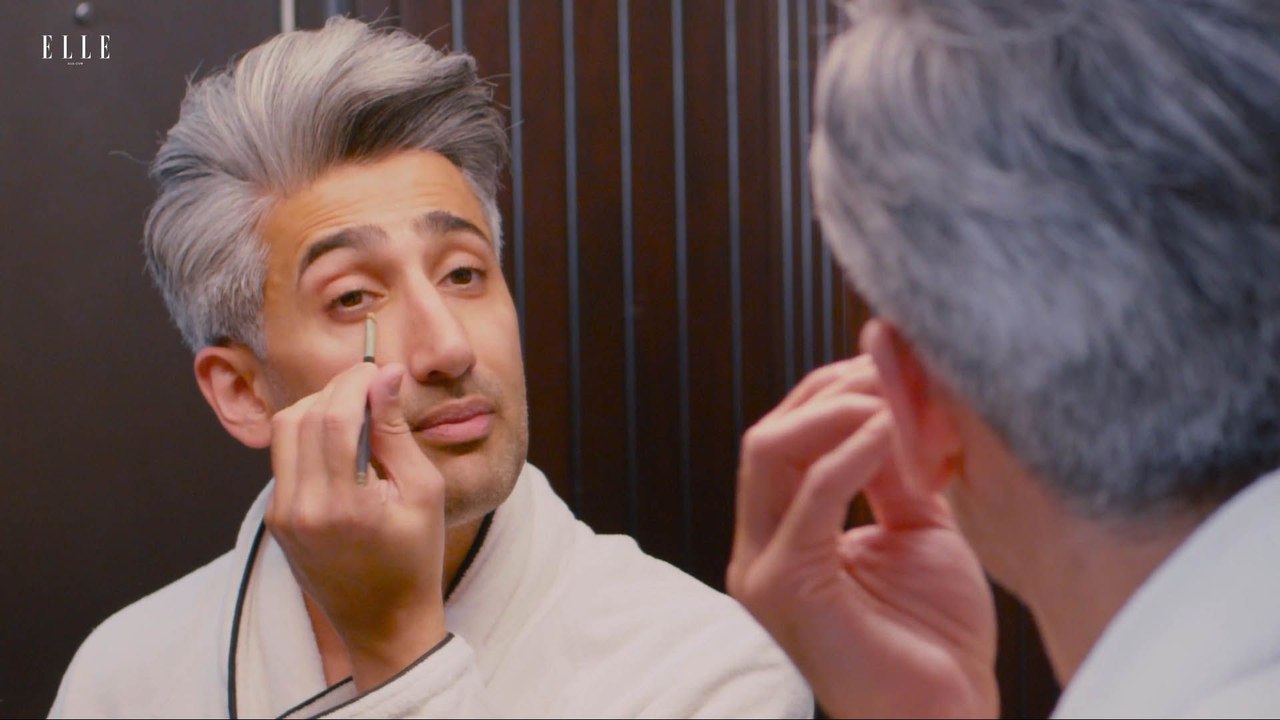 Tan France Shares His Five-Minute Tutorial for Camera-Ready Hair | ELLE