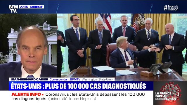 Coronavirus: les États-Unis dépassent les 100.000 cas officiellement déclarés