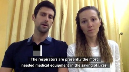 Djokovic pledges 1 million euros to help fight coronavirus