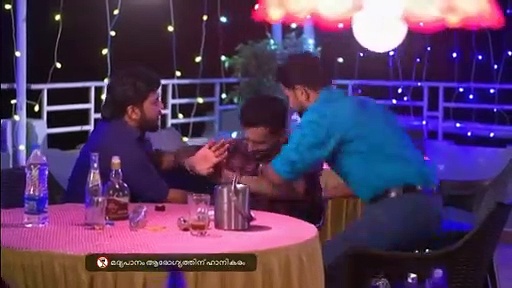 Anand drinking
