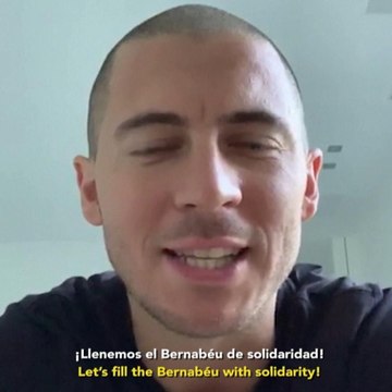 Real Madrid stars call on fans to 'fill the Bernabeu with solidarity'