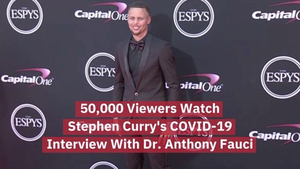 Stephen Curry's Interview With Dr. Anthony Fauci