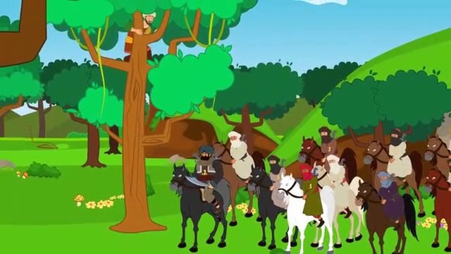 Ali Baba et les 40 voleurs - dessin animé en français - Conte pour enfants