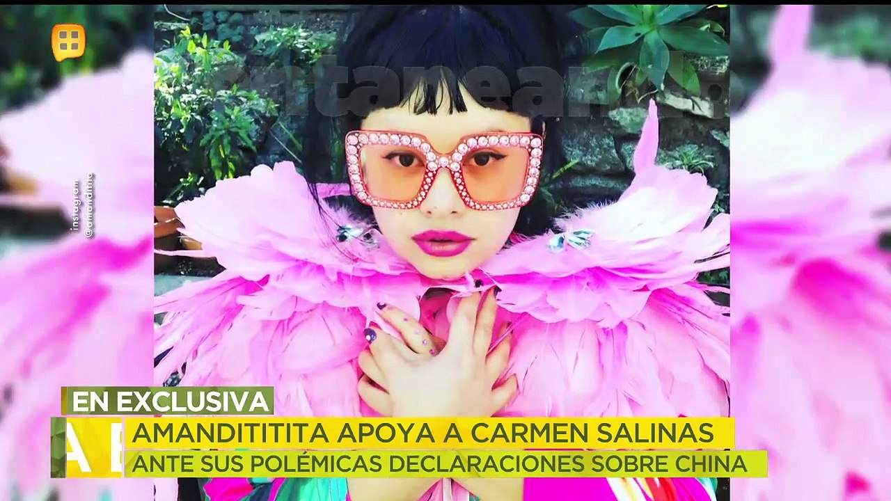 ¡Amandititita sale en defensa de Carmen Salinas...