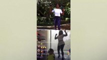 Serena Williams joins sister Venus and Amy Schumer for online workout