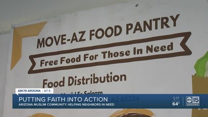 Arizona Muslim community helping neighbors in need