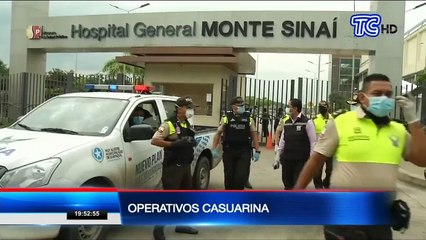Operativos de toque de queda se mantienen en Guayaquil