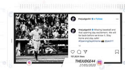 COVID-19 Strikes out MLB Opening Day