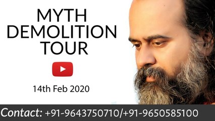 Myth Demolition Tour with Acharya Prashant || Live from Rishikesh (14-02-2020)