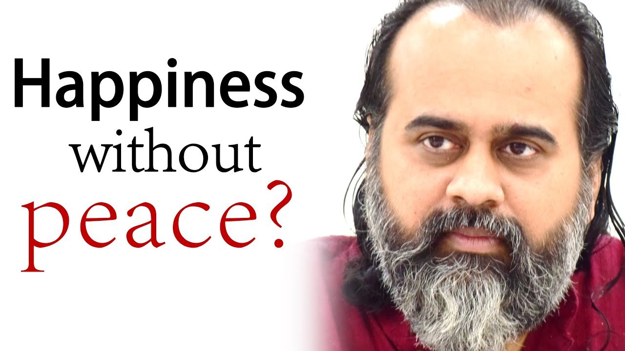 Looking for happiness without peace? || Acharya Prashant, on Bhagvad Gita (2020)