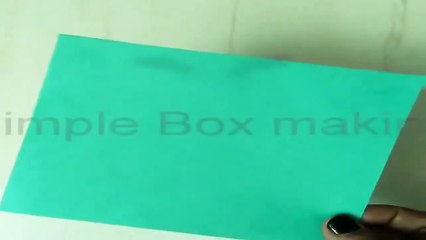 How To Make a Paper Box  Origami Tutorial Step by Step Easy Paper Craft