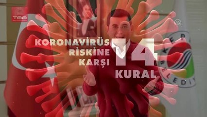 Türkiye Belediyeler Birliği encümen üyeleri koronavirüse karşı 14 kuralı hatırlattı