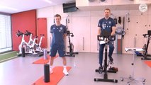 Schweinsteiger gatecrashes Bayern's online training session