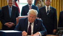 Trump signs $2.2 trillion coronavirus rescue package