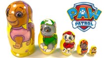 Paw Patrol Toy Nesting Dolls Stacking Cups