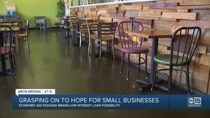 Grasping on to hope for small businesses