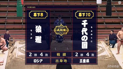 Roga vs Chiyonokuni - Haru 2020, Makushita - Day 14