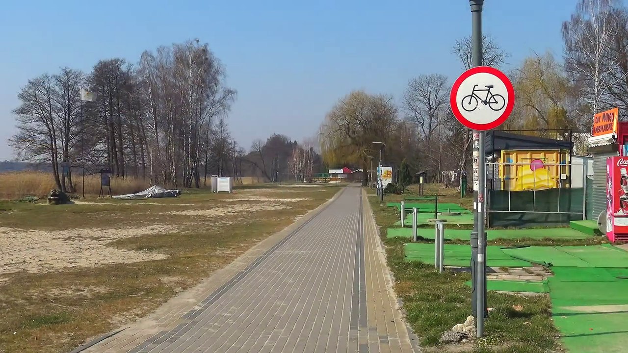 Spacer wokół jez  Białego,  Okuninka 27.03.2020   4K
