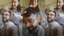 Lock Down के दौरान Anushka Sharma ने Virat Kohli का किया Hair Cut, कर दिया ऐसा हाल | Boldsky