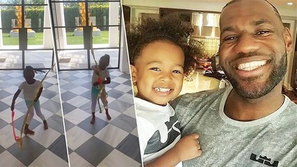 Lebron James’ Daughter Showcase Her Impressive Rhythmic Gymnastics Skill