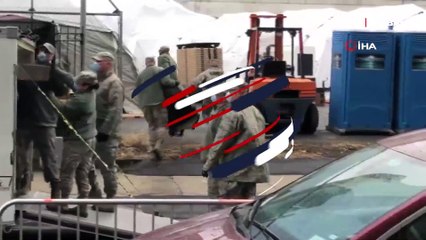 New York'ta ölümlerle baş edebilmek için mobil morglar kuruldu