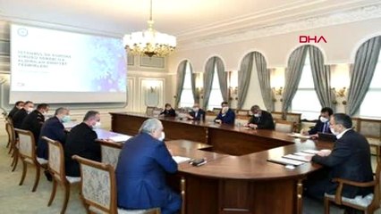 İSTANBUL VALİLİĞİ'NDE KORONAVİRÜS BAŞLIKLI İL İDARE KURULU TOPLANTISI DÜZENLENİYOR