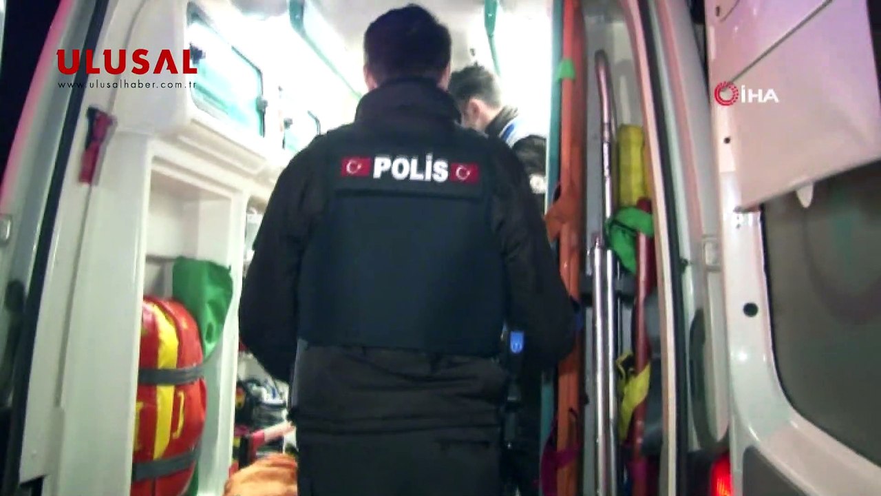 Polis kovalamacasının sonu su kanalında sona erdi