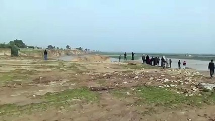 سيول جارفة ضربت جنوب شرق الرقة