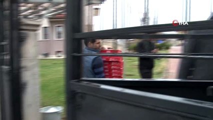 Konya'da sağlık çalışanlarına 'etli ekmek' ikramı