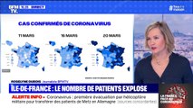 Coronavirus: le nombre de patients explose en Île-de-France
