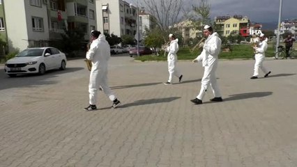 Bando takımından vatandaşlara moral konseri