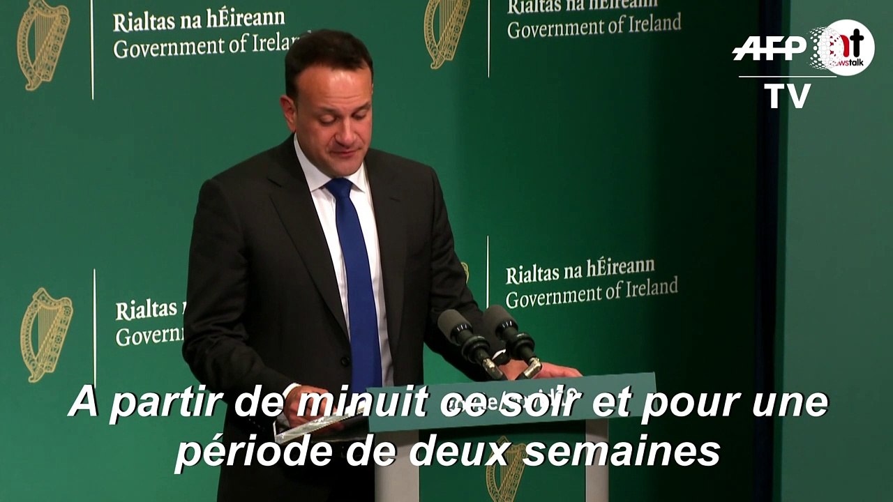 Coronavirus: l'Irlande impose un confinement de 15 jours
