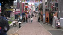 - Japonya'nın başkenti Tokyo'da sakin hafta sonu- Halk tavsiyelere uydu, metropolde sokaklar boş kaldı