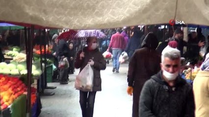 Pazarcılar yeni tedbirlere uydu, vatandaşlar memnun oldu