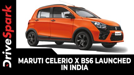 Télécharger la video: Maruti Celerio X BS6 Launched In India | Prices, Specs, Features & Other Details