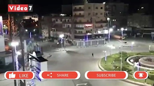 التزام مواطنى كفر الشيخ بقرار حظر التجوال فى ظل التواجد الأمنى المكثف