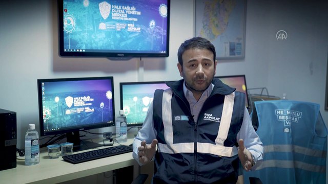 Beşiktaş Belediyesi, koronavirüs Halk Sağlığı Dijital Yönetim Merkezi'ni hayata geçirdi - İSTANBUL