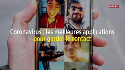 Coronavirus : les meilleures applications pour garder le contact