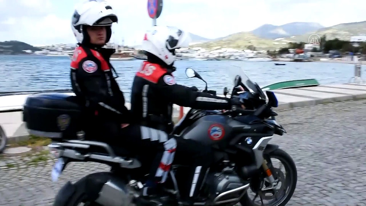 Turizm merkezlerinin sahil ve plajları koronavirüs tedbirleri nedeniyle en sakin günlerini yaşıyor - Bodrum - MUĞLA