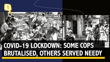 Amid Lockdown, Some Policemen Criticised for Brutality, Some Lauded for Helping the Needy