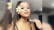 Ariana Grande and Mileycyrus sings for fan request from Instagram live